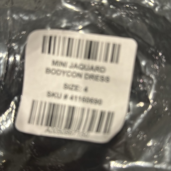 Torrid Mini Bodycon Dress jacquard Shimmer 4X - Picture 8 of 8
